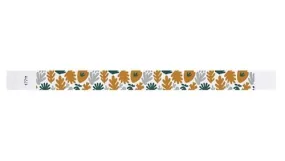 3/4" Tyvek Wristbands - Muted Plants