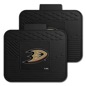 Anaheim Ducks Back Seat Car Utility Mats - 2 Piece Set