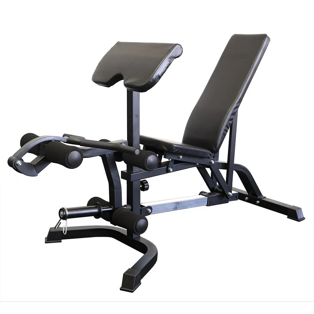 Armortech FID-379 Adjustable weight Bench With Preacher Curl and Leg Extension