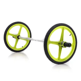 AXLE Lightweight Olympic Barbell with Weighted Plates, (Straps Not Included)