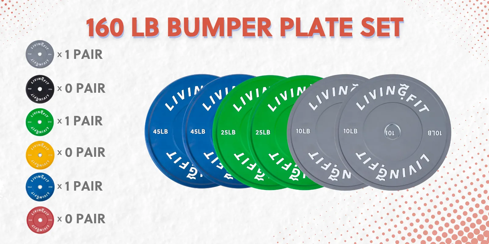 Bumper Plates Pairs