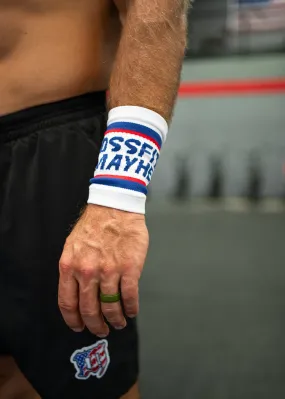 CFM Wristbands: Red, White, Blue