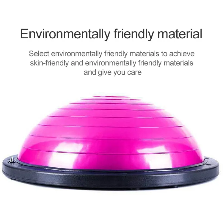 Explosion-proof Yoga Ball Sport Fitness Ball Balance Ball , Diameter: 60cm(Purple)