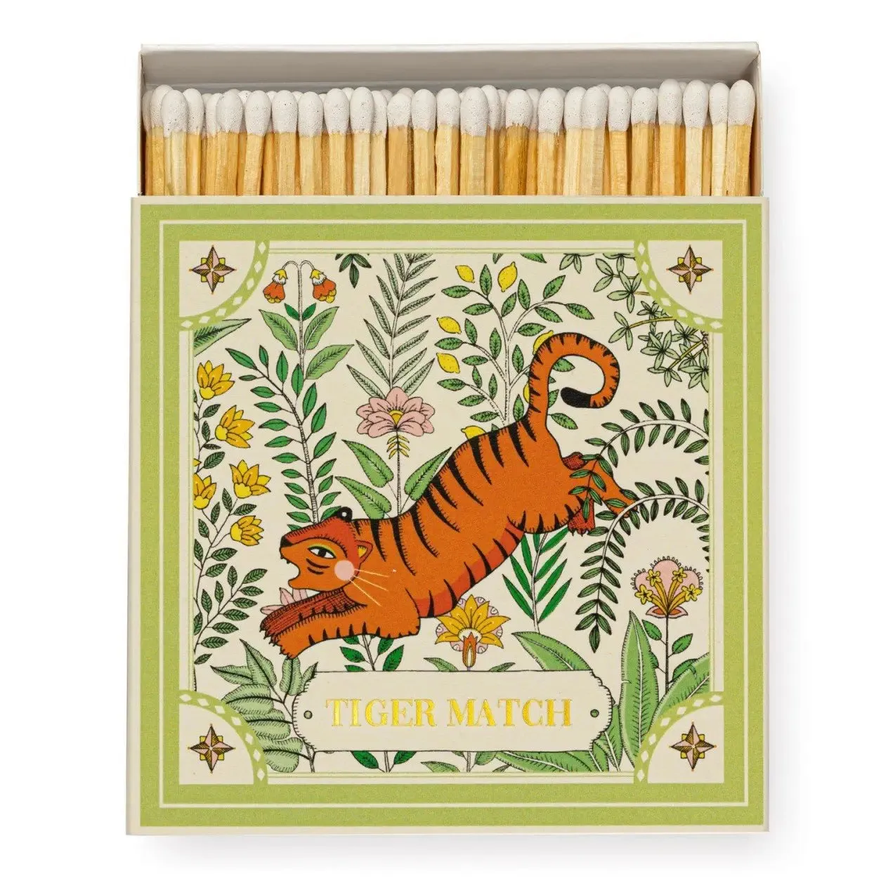 Green Tiger Flower Matches