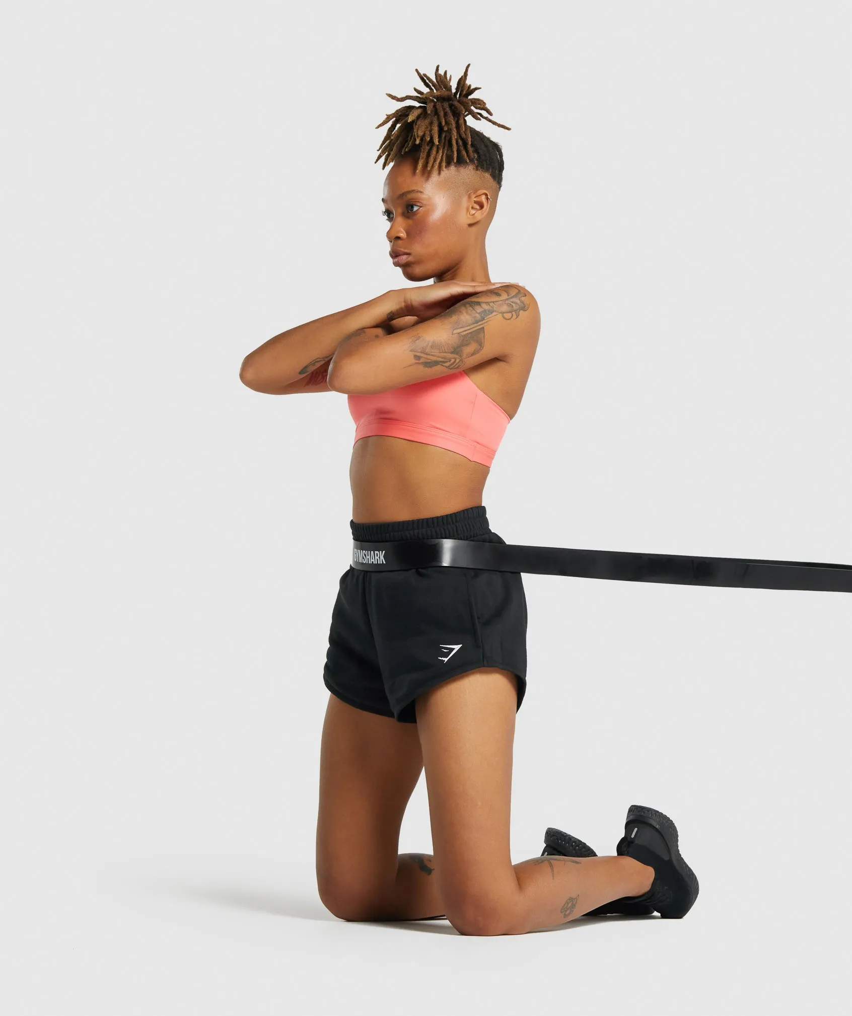 Gymshark 23kg to 54kg Resistance Band - Black