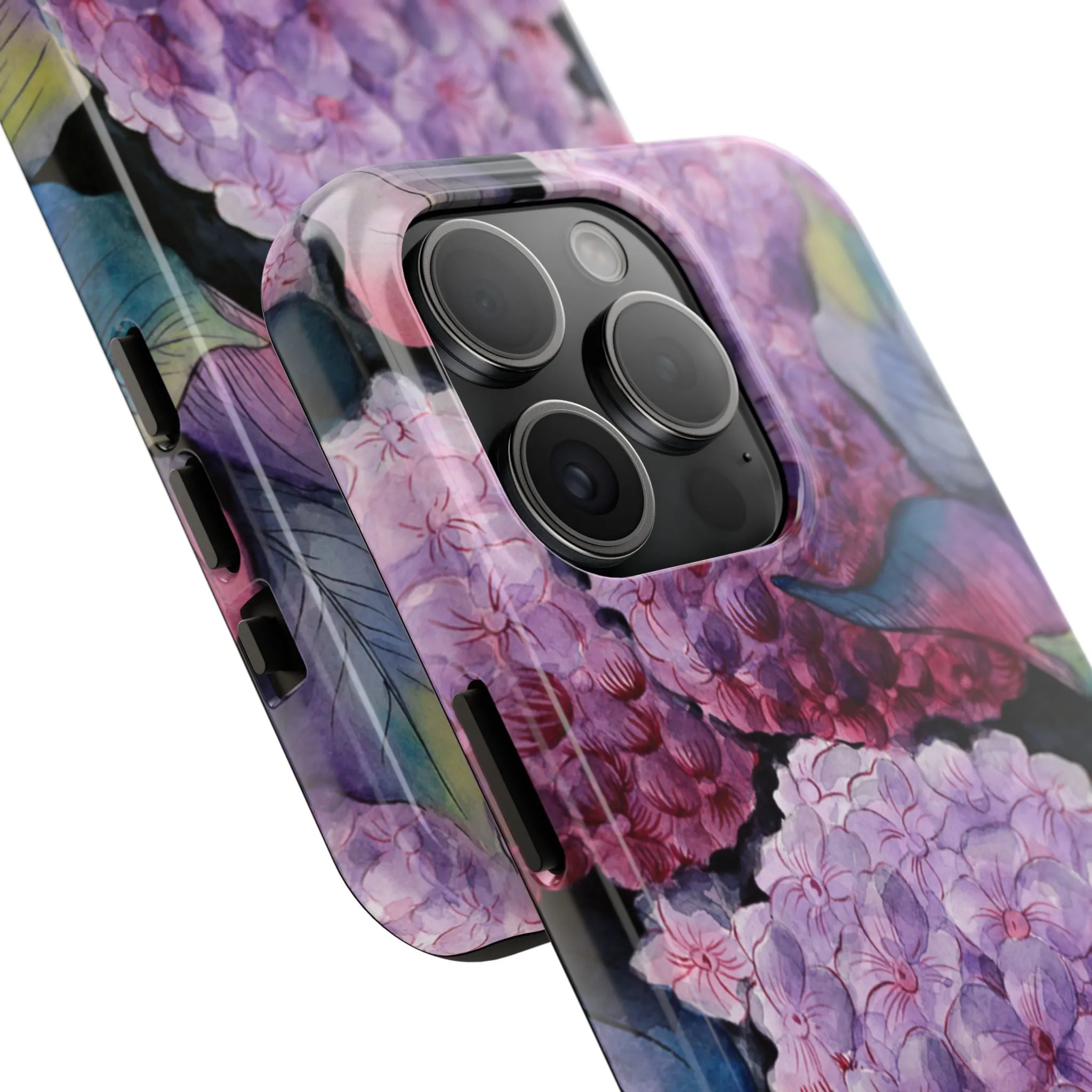 Hypnotic Hydrangeas Tough Phone Cases