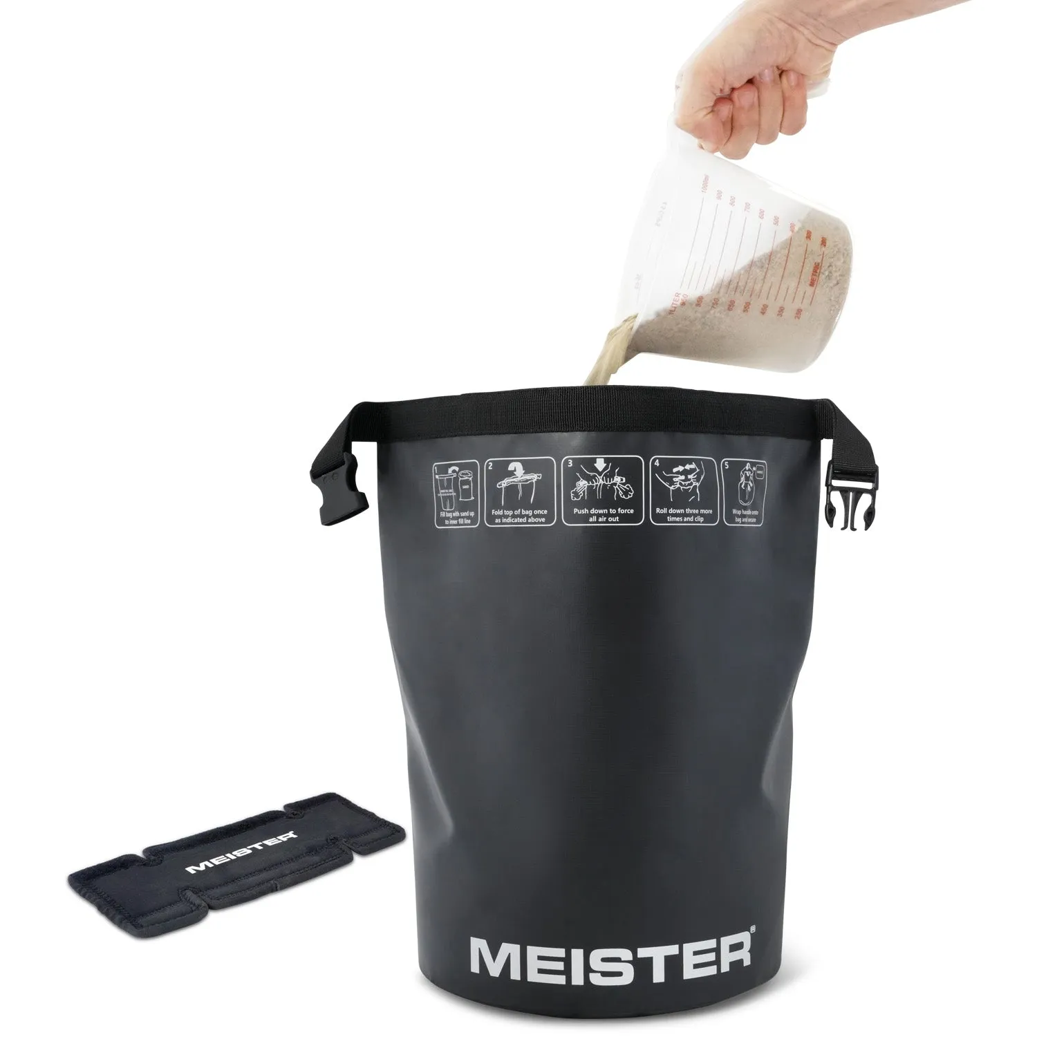 Meister BEAST Portable Sand Kettlebell - 35lb / 15.9kg