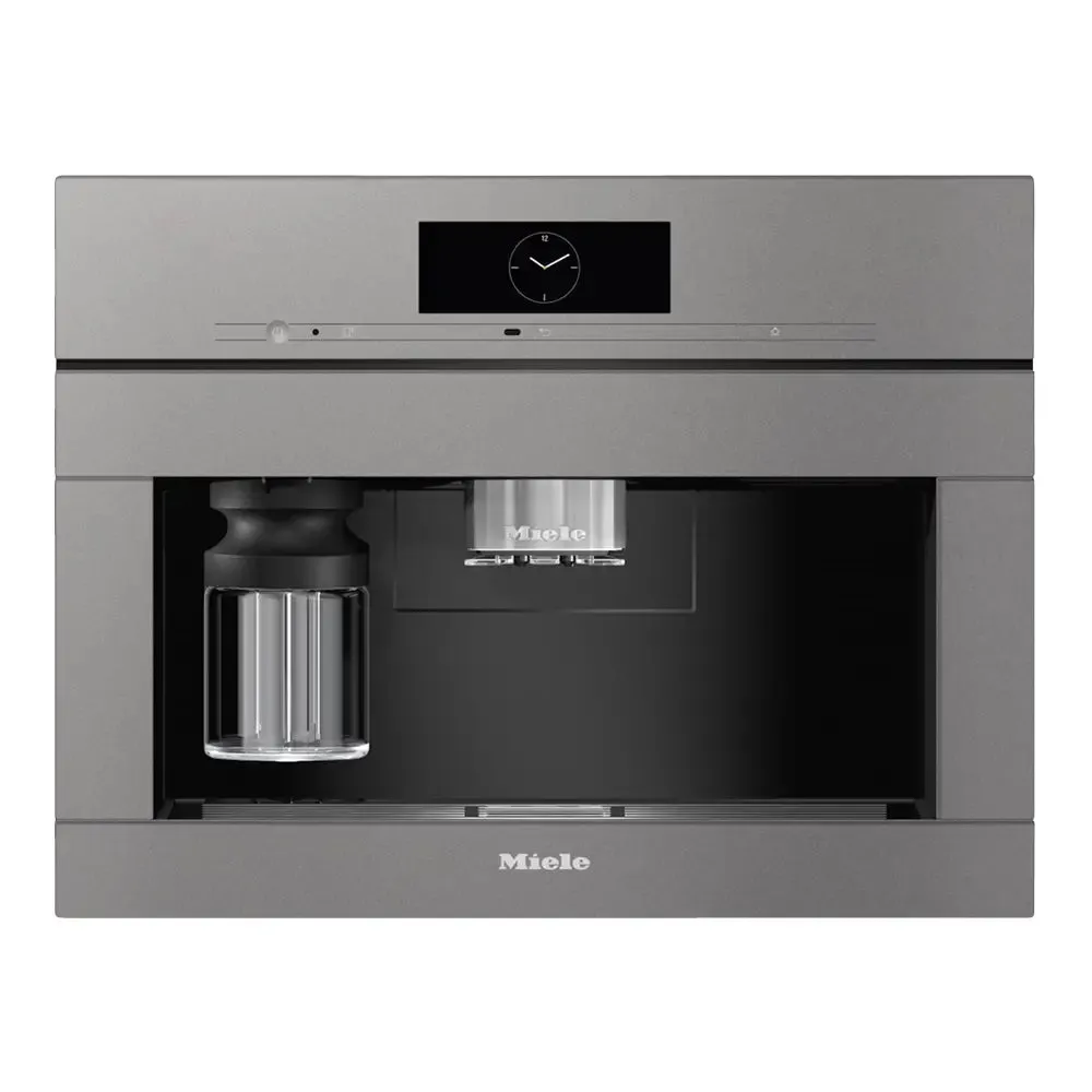 Miele CVA7845-GRGR Built-In Coffee Machine with DirectWater - Graphite Grey