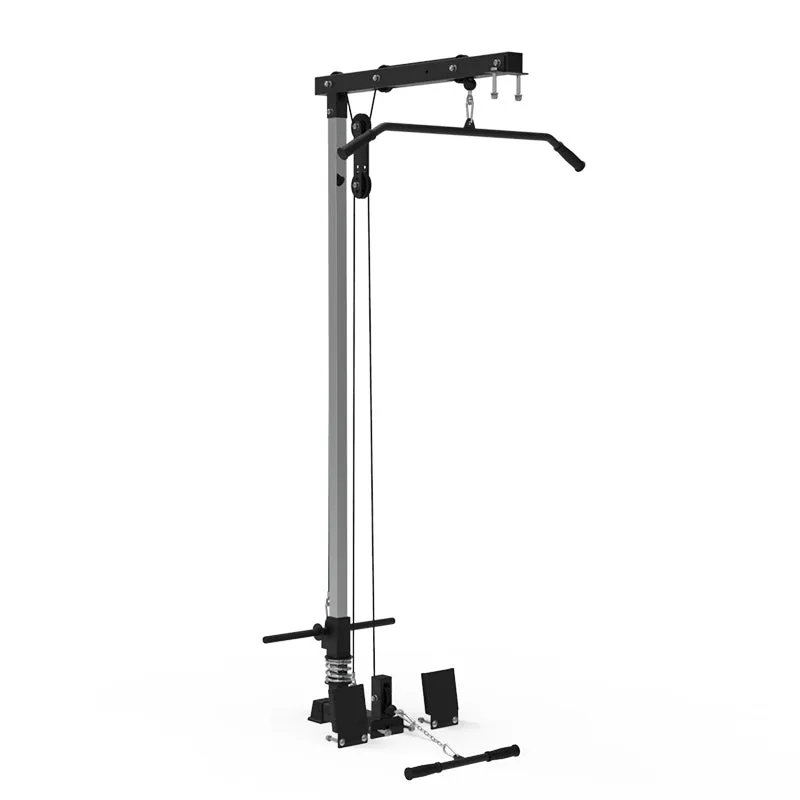 Multifunctional Half Rack Smith Machine Lat Pull Down Chest Press Dip Bar Landmine