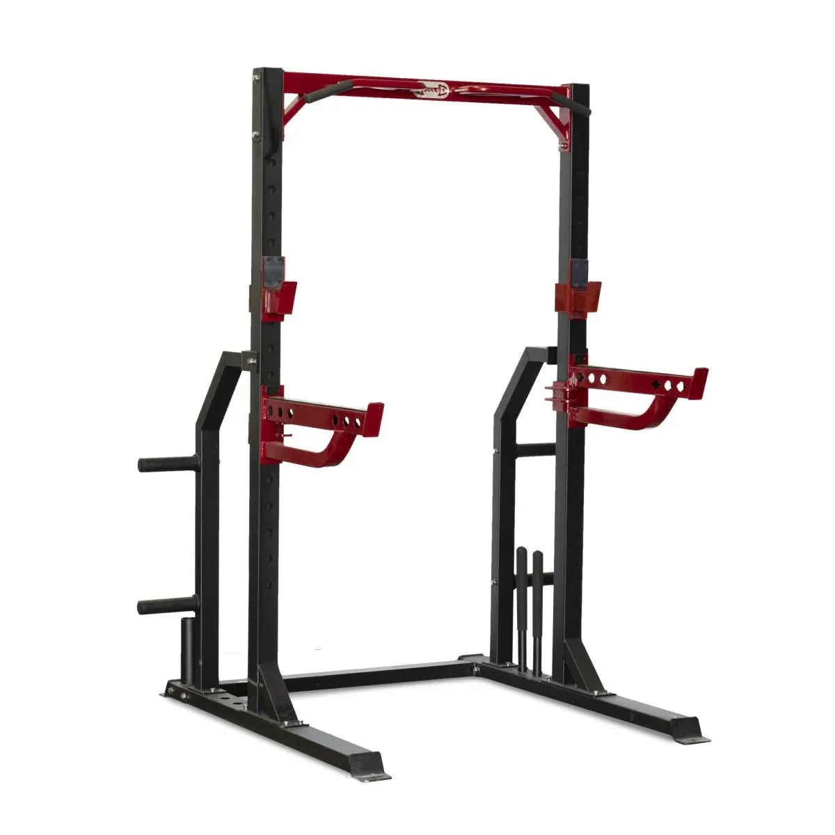 Muscle D Compact Half Rack - Durable, Versatile, Space-Saving Gym Rack