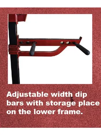 Muscle D Compact Half Rack - Durable, Versatile, Space-Saving Gym Rack