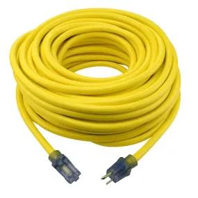 Prime Wire and Cable 100ft 10/3 SJTOW Bulldog Tough® Oil Resistant Extension Cord