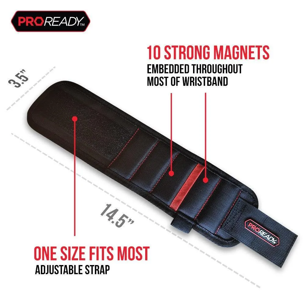 PROREADY Magnetic Wristband (Black)