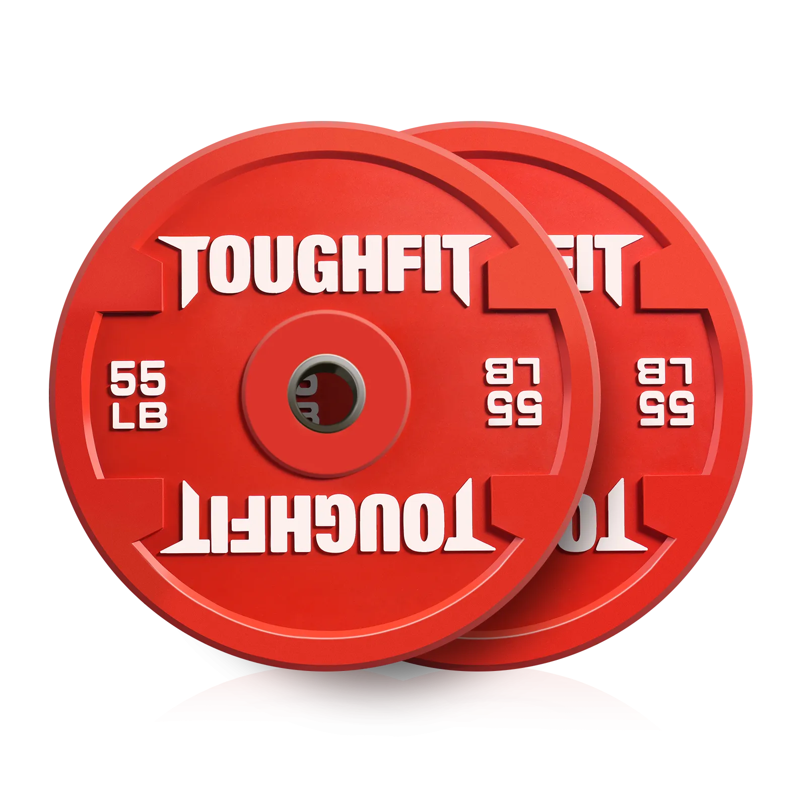 ToughFit Color Olympic Weight Plates Bumper Plates Set