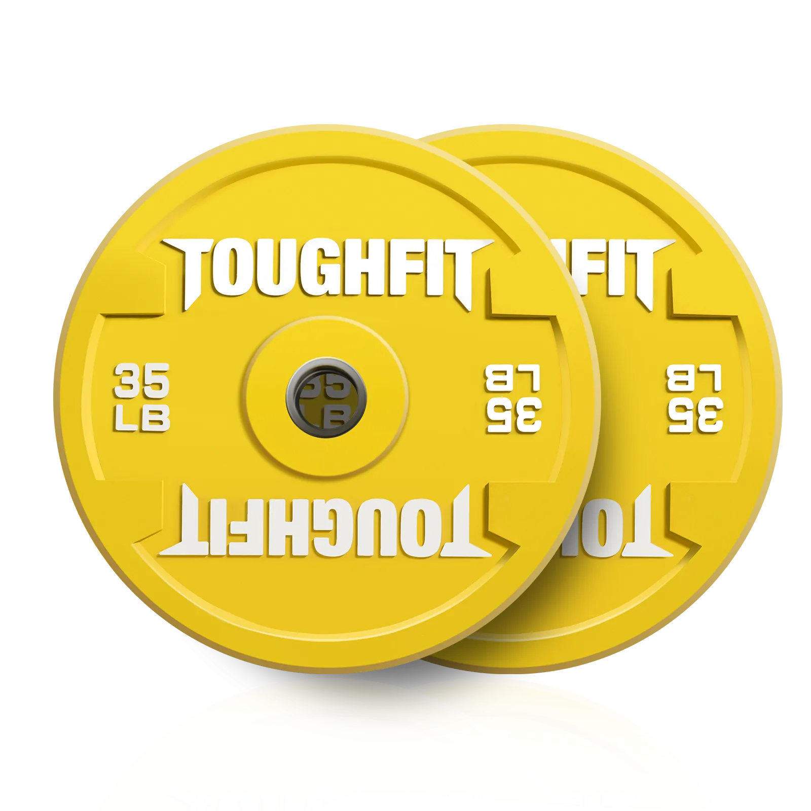 ToughFit Color Olympic Weight Plates Bumper Plates Set