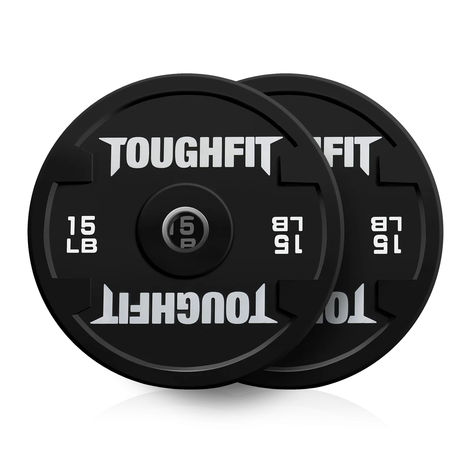 ToughFit Color Olympic Weight Plates Bumper Plates Set