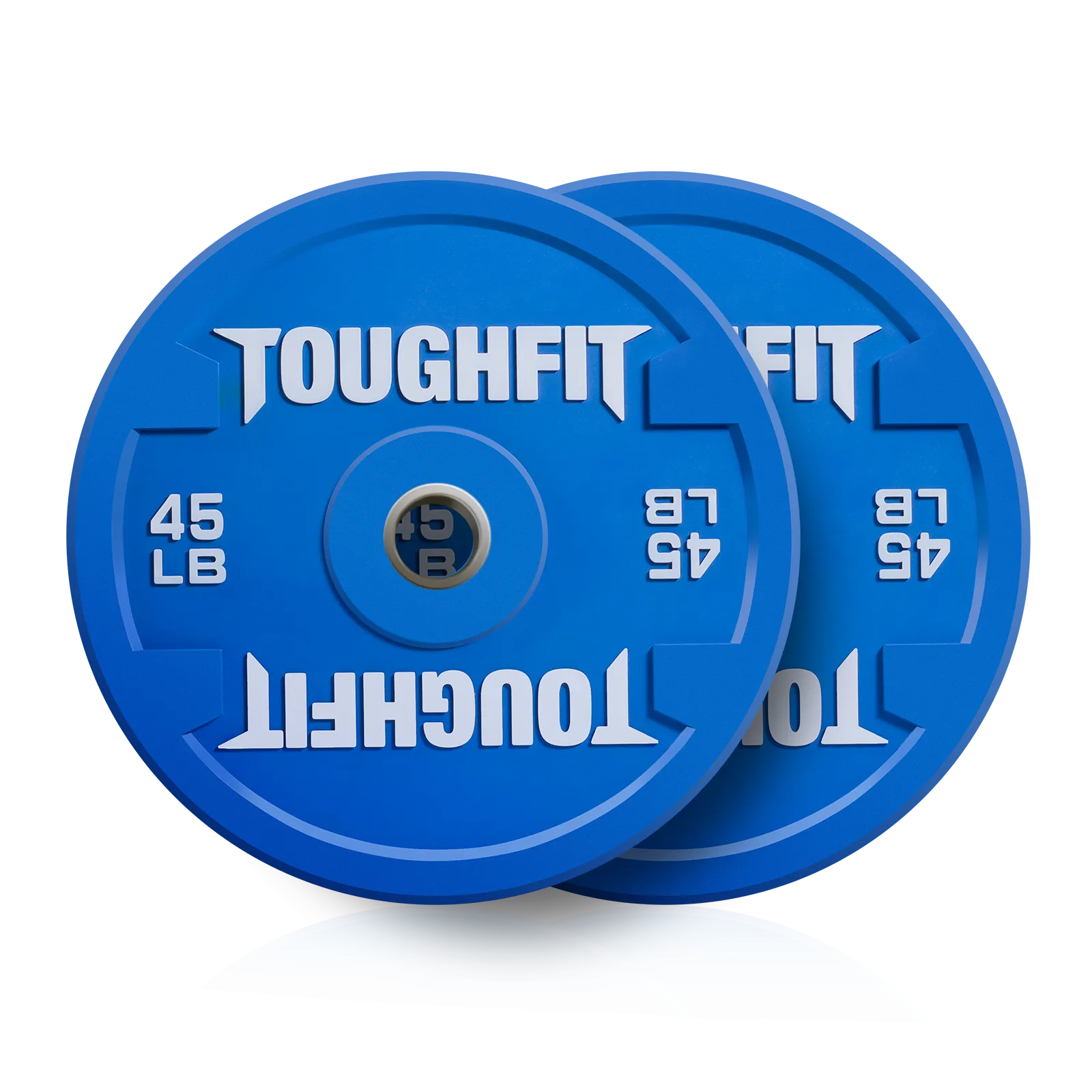 ToughFit Color Olympic Weight Plates Bumper Plates Set