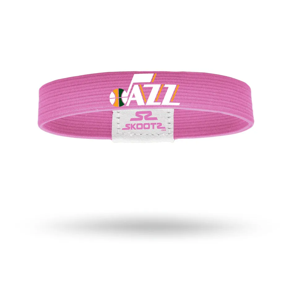 Utah Jazz Pink NBA Wristbands