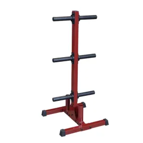 Weight Tree Olympic 2" Weight Plates (Iron or Rubber) & Barbell Storage BFWT10 Best Fitness